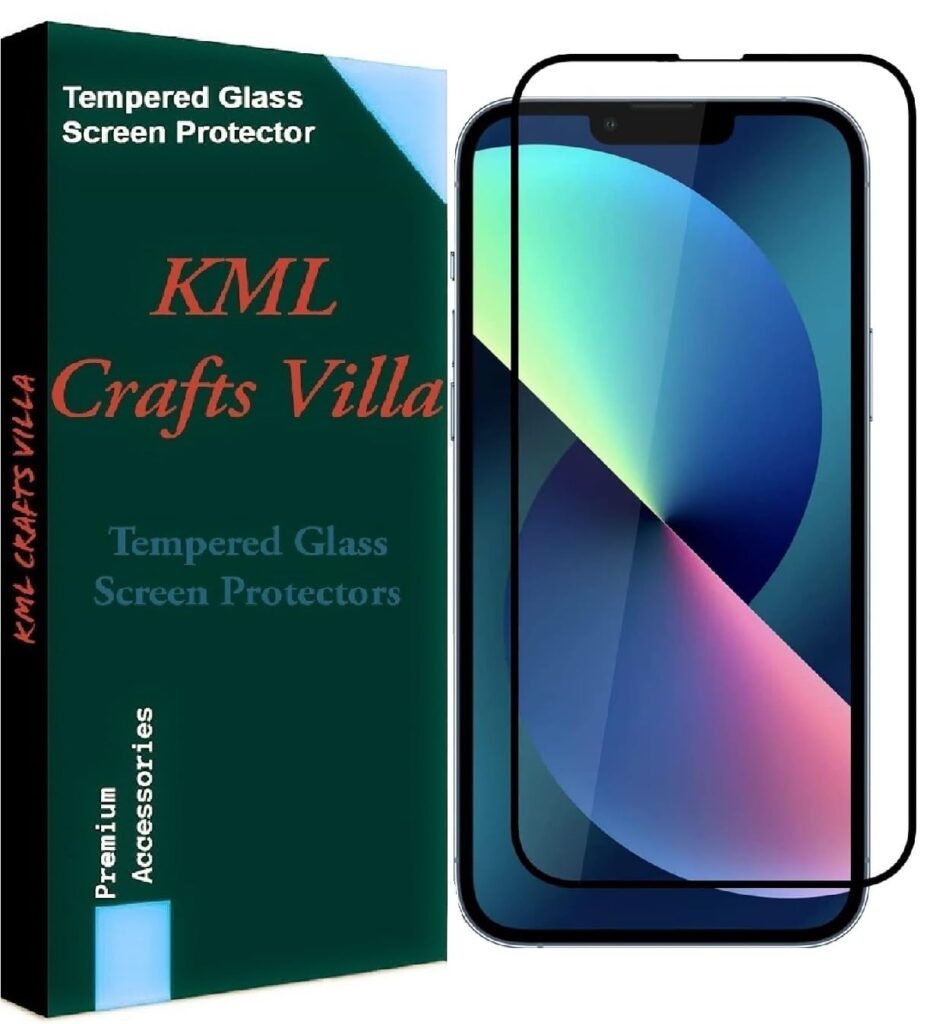 New Crystal Clear Edge to Edge Tempered Glass Screen Protector Compatible For Iphone 13 Pro Max/ 14 Pro Max