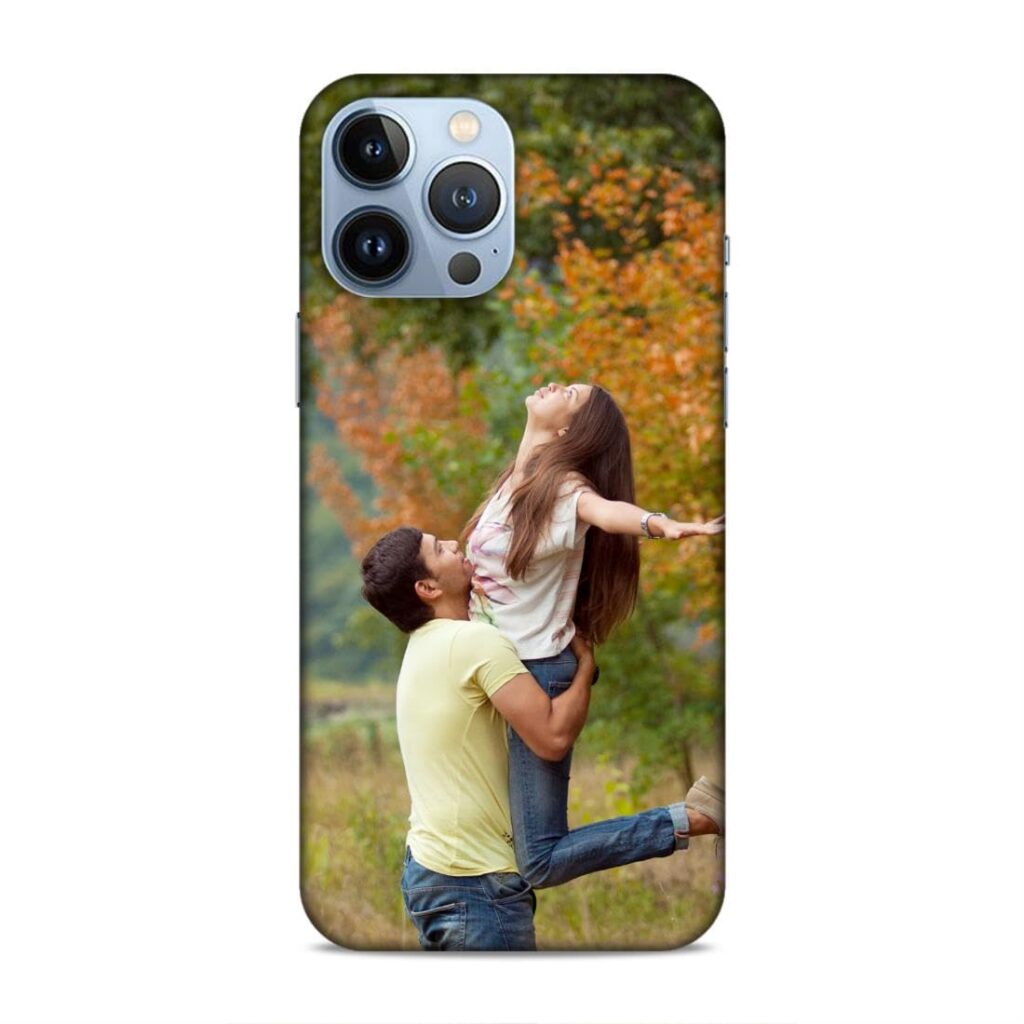 Polycarbonate Customised Mobile Back Case for Apple iPhone 13 Pro Max(Own Photo with Frame,Name,Text,Font,Color),3D Printed Hard Mobile Back Cover for Apple iPhone 13 Pro Max,Multi Colour