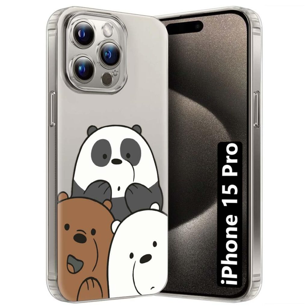 Printed Back Cover Case Compatible for Apple iPhone 15 Pro Back Cover for Apple iPhone 15 Pro -D2068