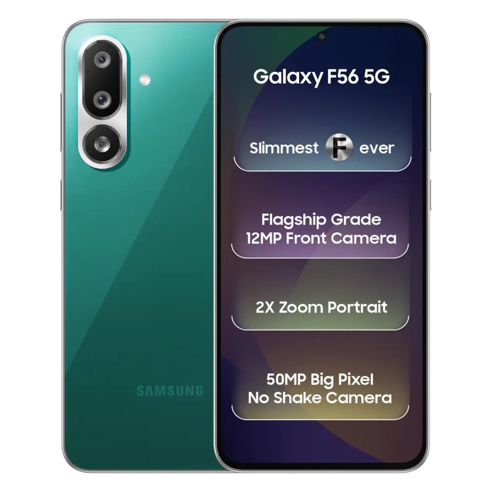 SAMSUNG Galaxy F56 5G (Green, 128 GB) (8 GB RAM)