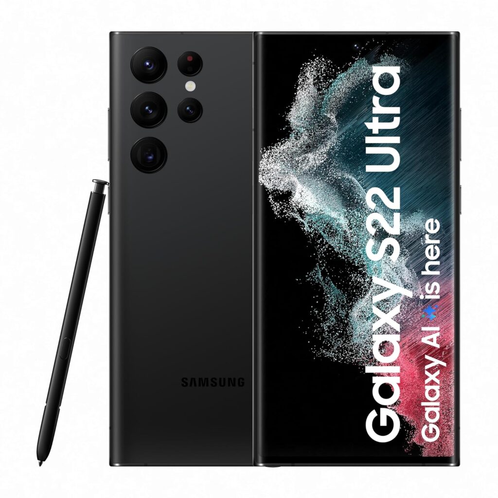 Samsung Galaxy S22 Ultra 5G (Phantom Black, 12GB, 512GB Storage) with No Cost EMI/Additional Exchange Offers