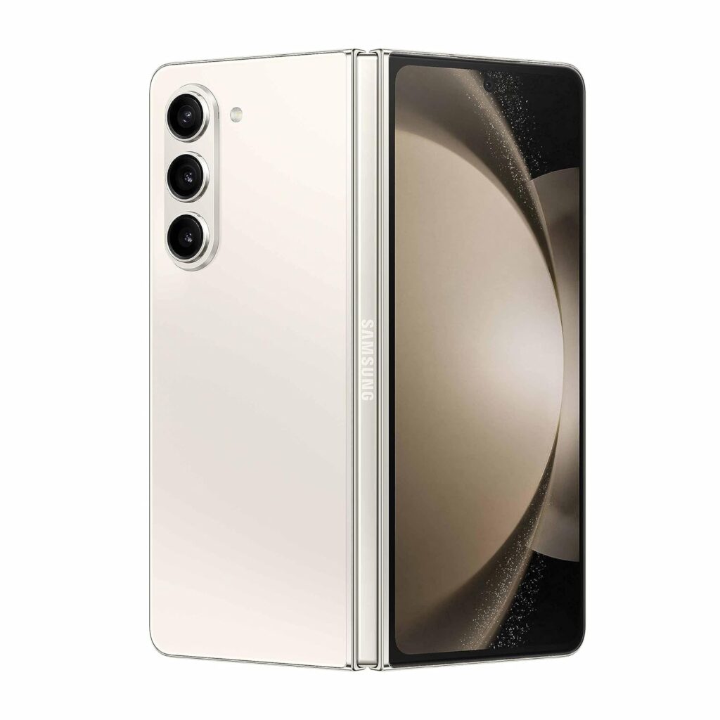 Samsung Galaxy Z Fold5 5G AI Smartphone (Beige, 12GB RAM, 256GB Storage)