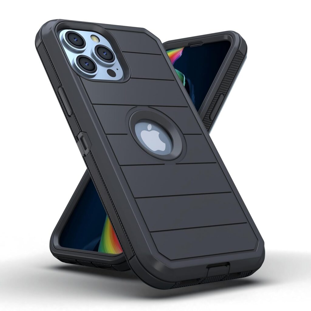 Sandstone® Drop Protection Back Cover Compatible for Apple iPhone 13 Pro MAX Rugged Protective Case with Shockproof Multi-Layer Design, Raised Edges, Full 360° Protection