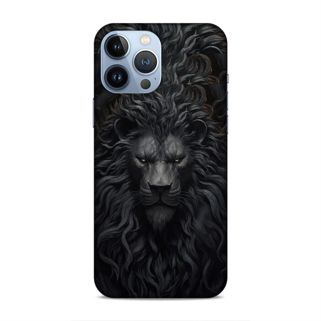 Silence Fashion Designs Full Body Protective Cover for iPhone 13 Pro Max | Printed Mobile Case| Hard Case for iPhone 13 Pro Max |Lion face