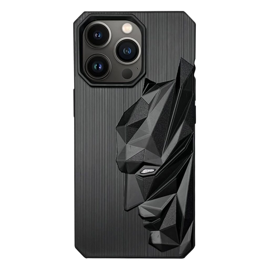 Silicone Soft Mobile Back Case for Apple iPhone | Engraved Design | 360 Degree Protection | Shockproof Scratch Proof Cover (iPhone 13 Pro Max)