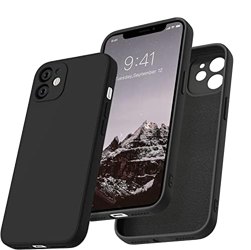 TOUCCH iPhone 11 Soft OG Silicone Back Case| Shock Proof Design & Camera Protection | Premium Rubberised Cover (Microfiber Lining) for Apple iPhone 11 | Ultra Smooth Silicone - Black
