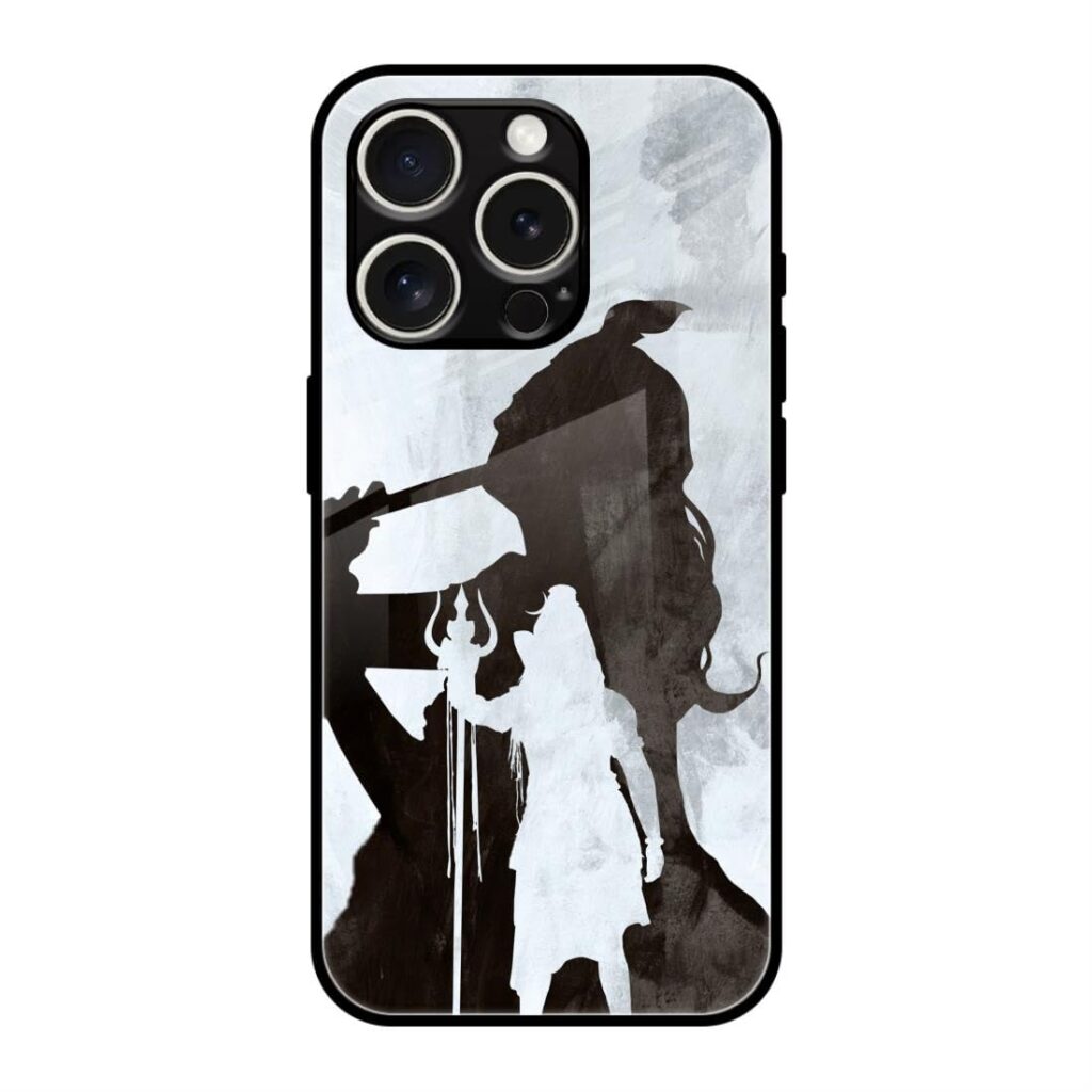 TrendoPrint Compatible with iPhone 13 Pro Max Printed Mahadev Glass Mobile Cover & Case | Magsafe Compatible | Screen Camera Protection (Gl19) Multicolor