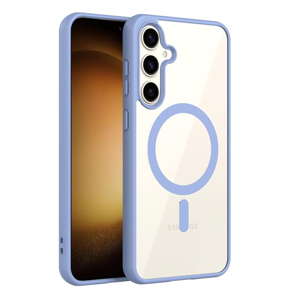 Zapcase Back Case Cover for Samsung Galaxy S24 5G | Compatible for Samsung Galaxy S24 5G Back Cover | Scratch-Resistant Back Cover | Sierra Blue