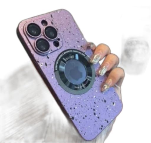 iPhone 13 Pro Max Magnetic Splash Ink Style Case, Ultra Slim and Protective, Durable Mobile Case Multicolour